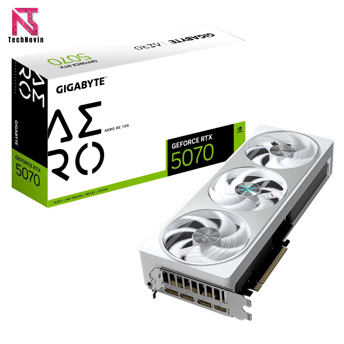گارت گرافیک GeForce RTX™ 5070 AERO OC 12G