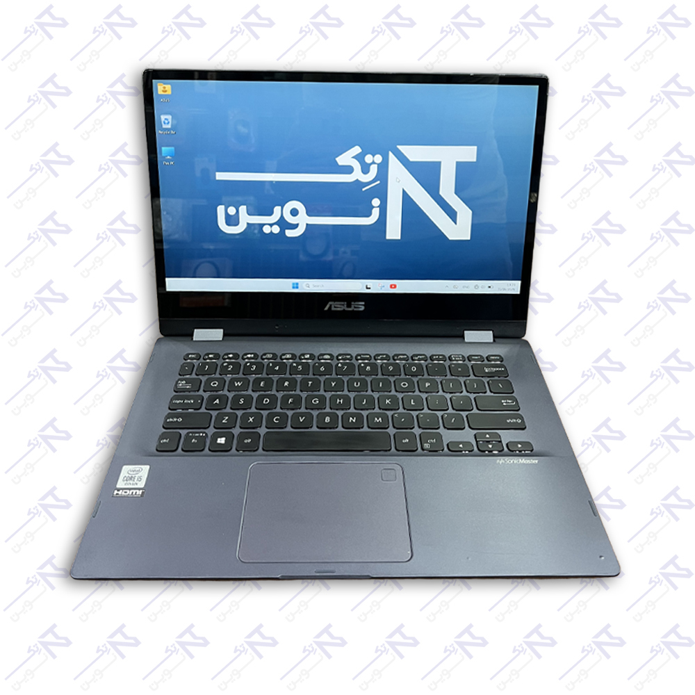لپ تاپ 14 اینچی ایسوس مدل ASUS Core i5-10210U 16GB DDR4 512GB SSD touch-x360 (🖥️ کارکرده)